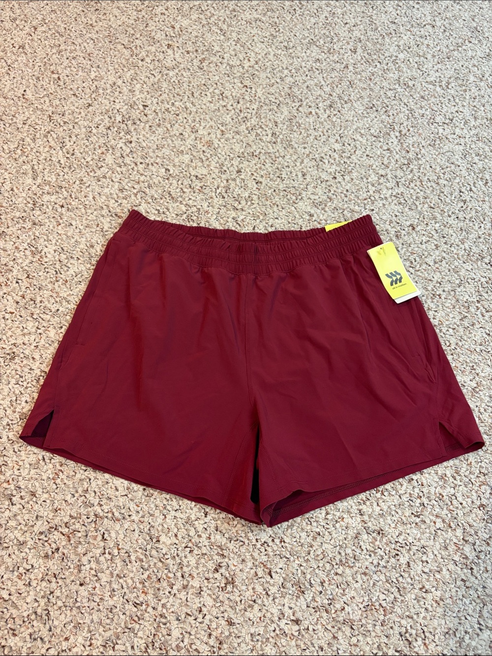 all in motion Maroon Women's Athletic Shorts